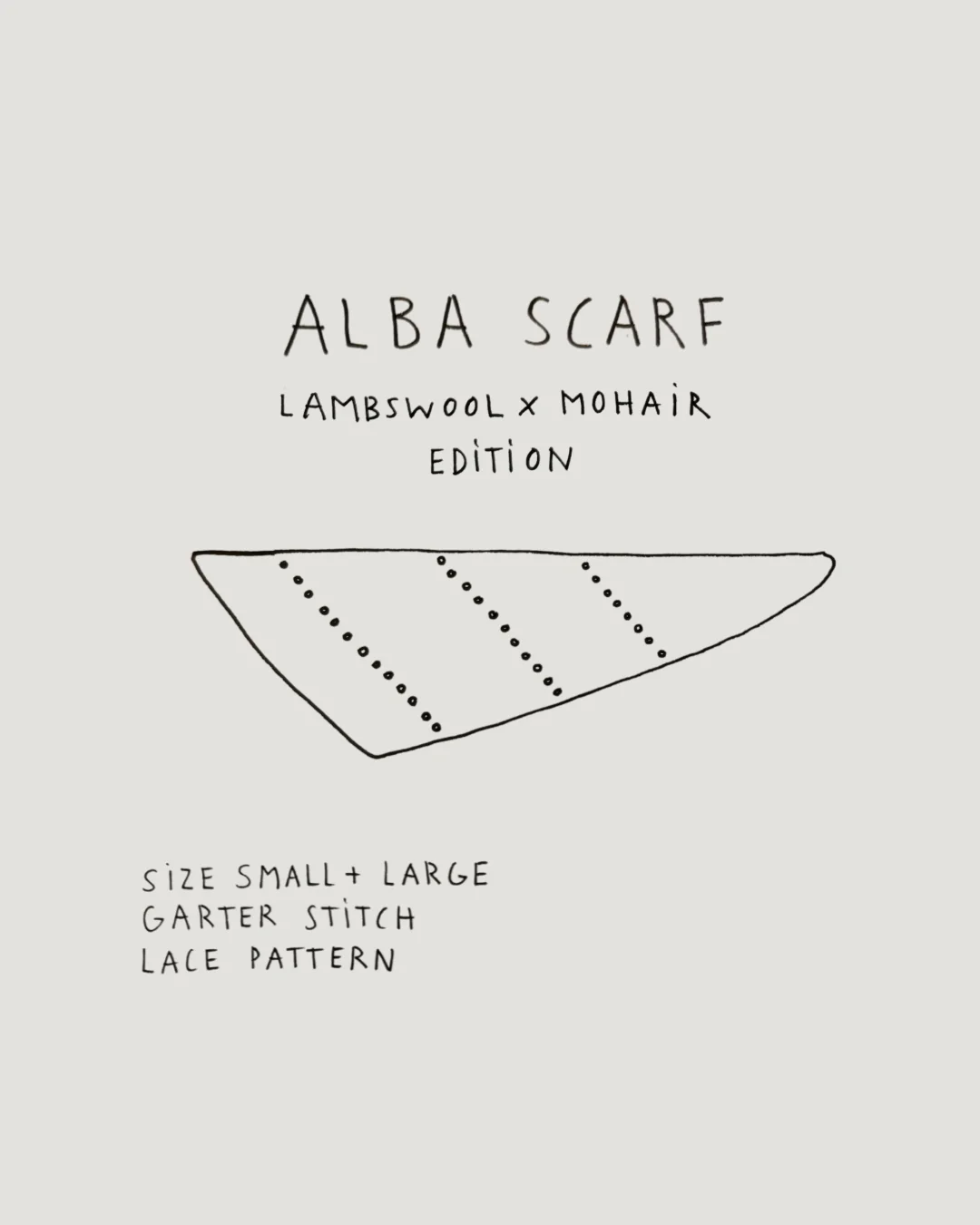 WH - Alba Scarf Lambswool x Mohair Edition - PDF pattern in Danish - Image 8