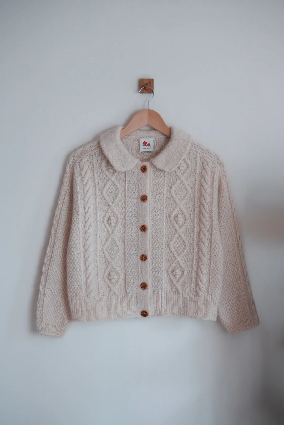 Athens Collar Cardigan by Soop Knits - Image 2
