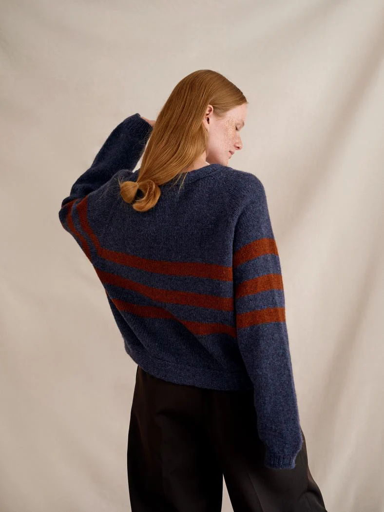 Evening on the Loire Cardigan by Joanna Filip x Laine Magazine - Image 2