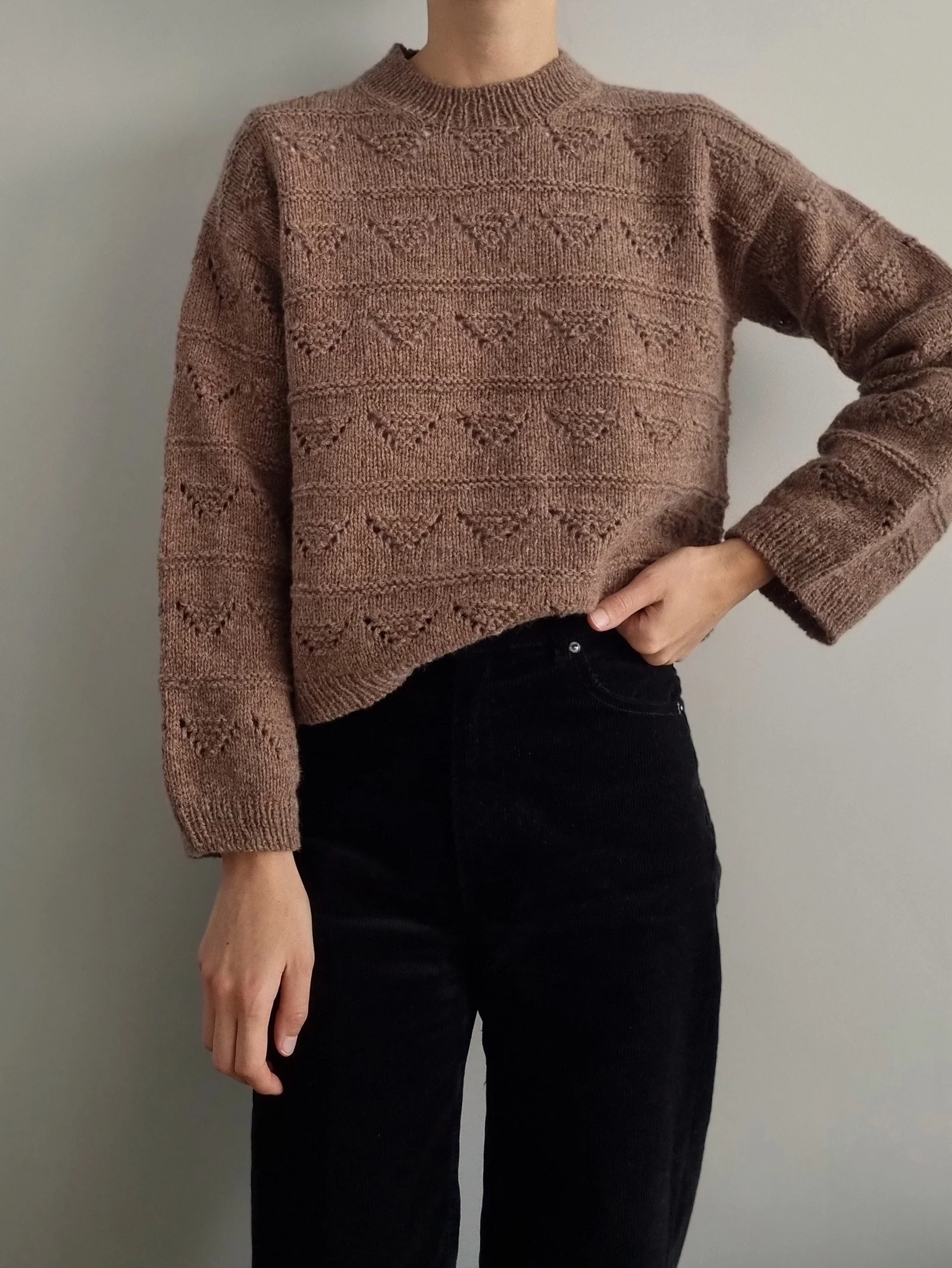Hazelnut Sweater by Joanna Filip