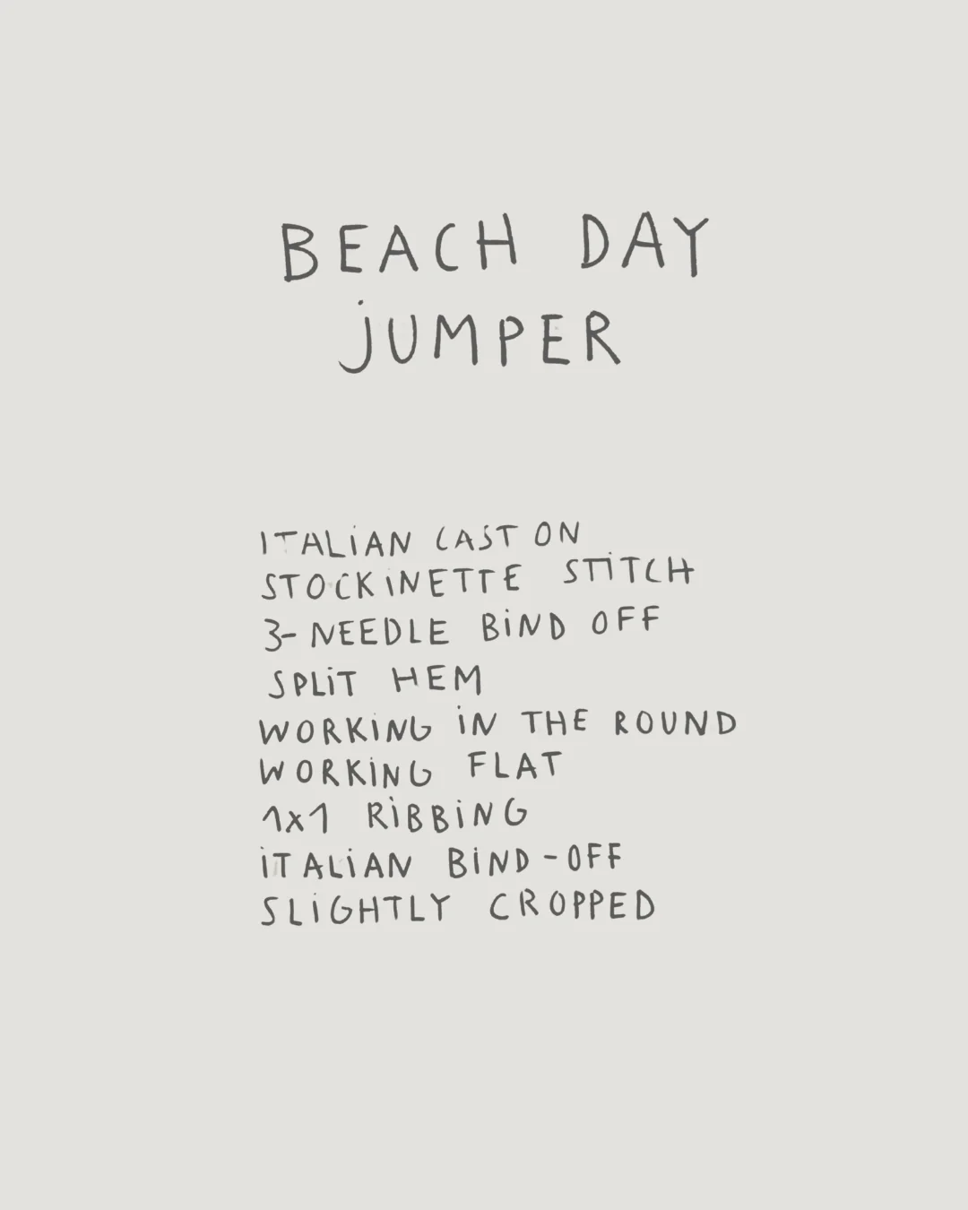 Beach day Jumper - PDF pattern in German - Image 15